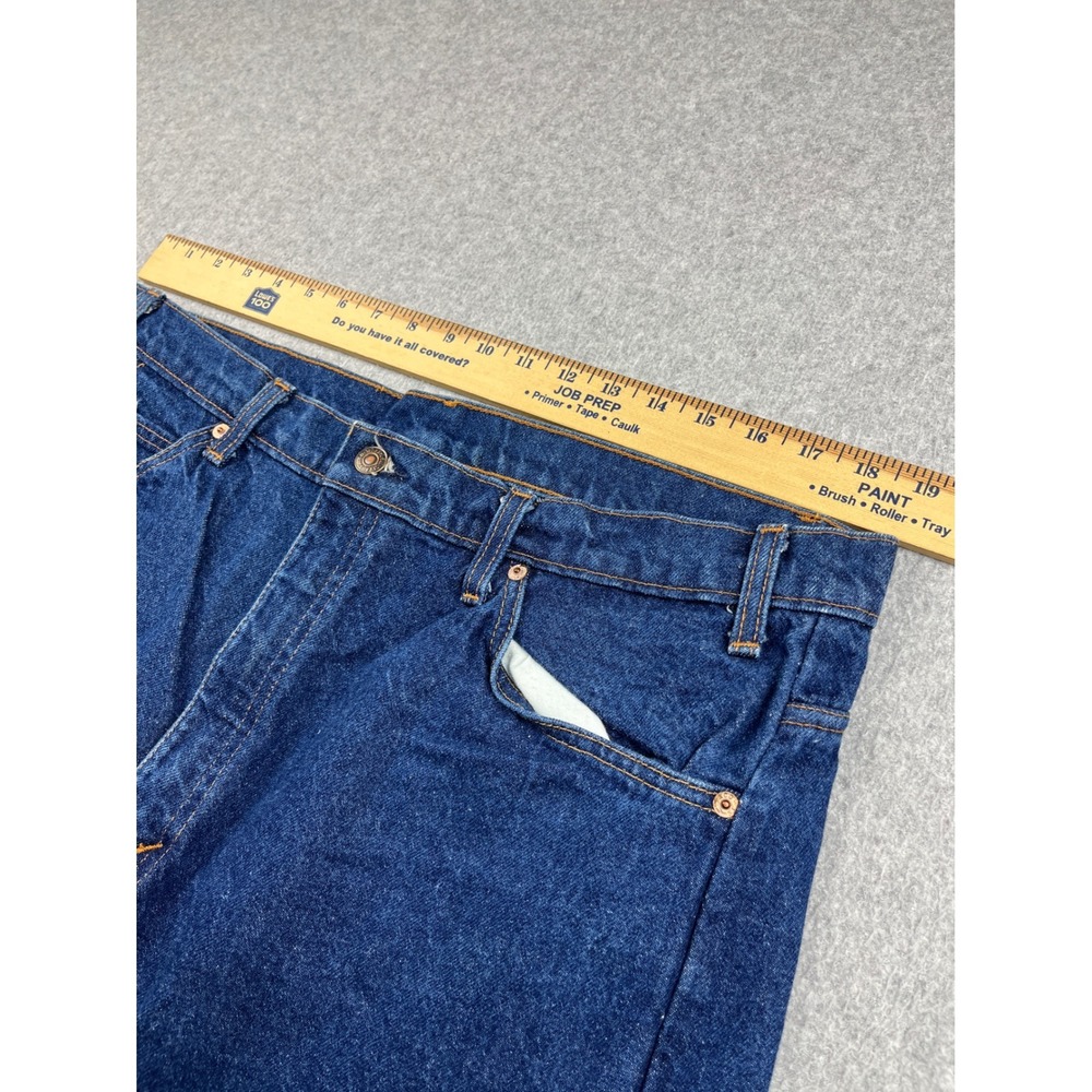 Vintage Levi's 505 Jeans Mens 38x30 Blue Orange Tab USA Straight Leg 20505-0217 - Picture 5 of 9